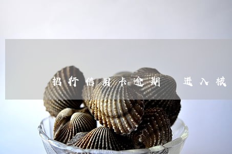 招行信用卡逾期 进入核查 招行信用卡逾期 进入核查